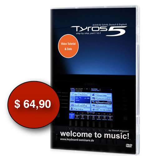 Tyros 5 Step by Step cover